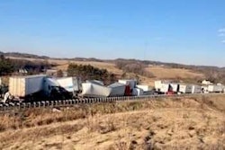 Jeff Clark, a seasoned veteran driver for De Pere, Wisconsin-based Paper Transport, was on eastbound Interstate-94 near Osseo. Jeff felt his tractor break traction at the 80-mile marker.