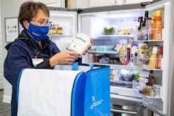 Walmart delivery associate