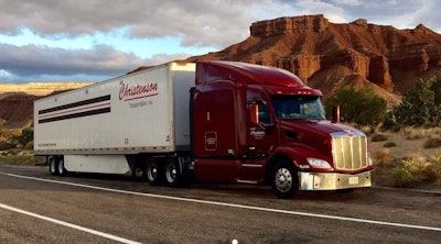 Christenson Transport semi