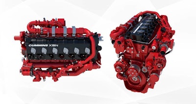 Cummins natural gas engine