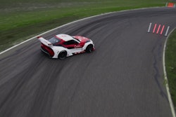 Toyota Thunderhill Raceway autonomous car drifting