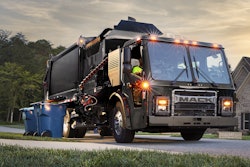 The new Mack LR Electric features a longer range than its predecessor, Mack says.