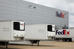 FedEx reefer trailers