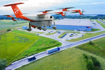 FedEx Express is teaming up with California Bay Area-based Elroy Air, the company building the first end-to-end autonomous vertical take-off and landing (VTOL) aerial cargo system.