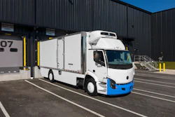Lion Electric thermoking refrigerated truck