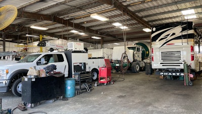 Tampa Spring service bays.