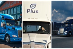 Google's Waymo, Plus.ai, and Aurora semi-trucks