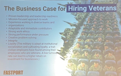 Fastport business case for hiring veterans