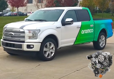 Achates F-150 diesel engine