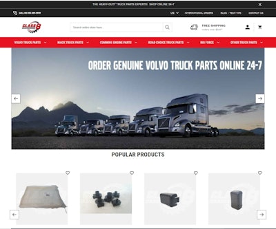 Class8TruckParts.com website