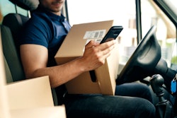 package delivery person