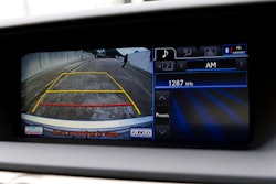 review backup camera screen