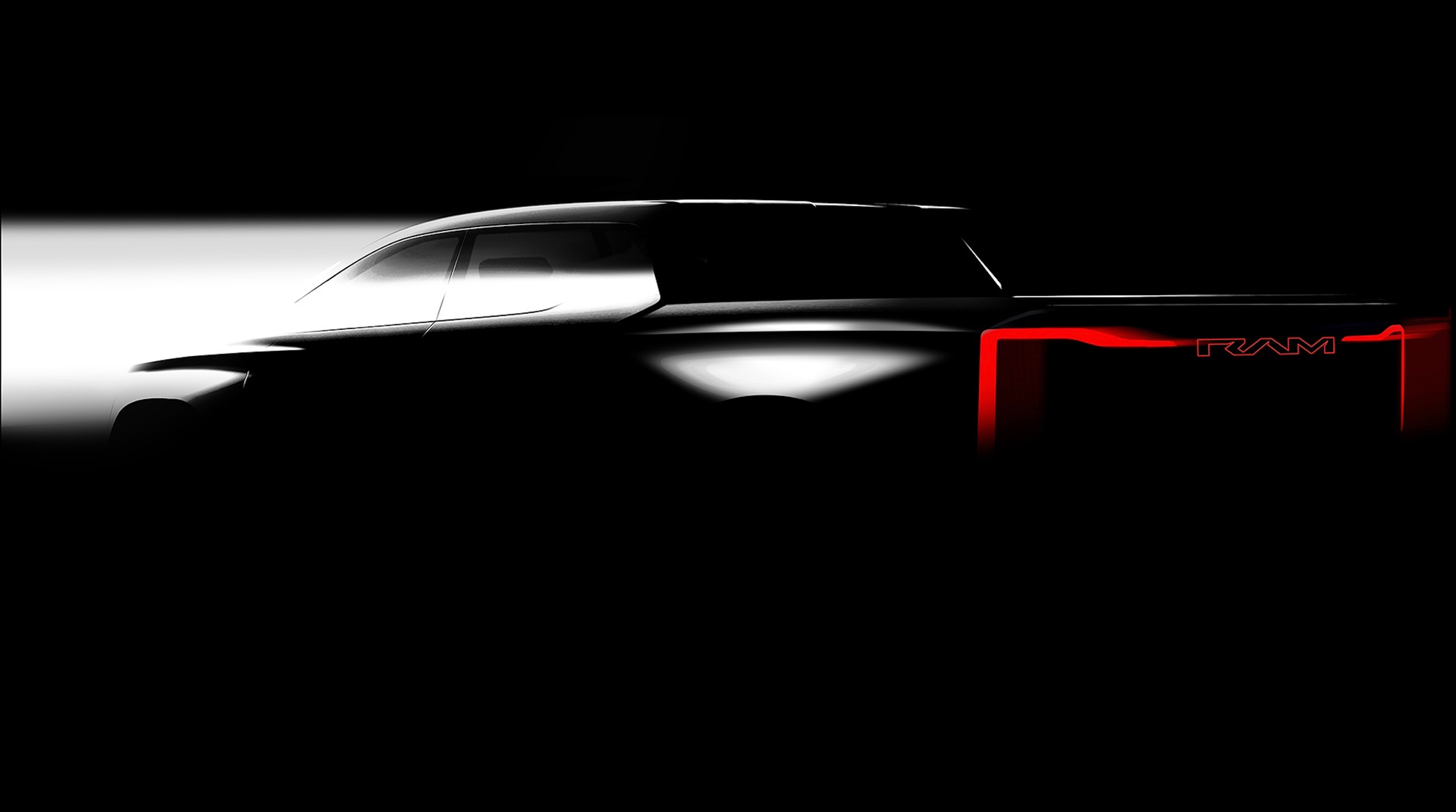 Ram rendered image of their all-electric 1500 BEV