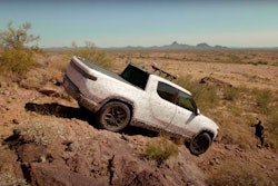 Rivian Truck White