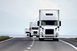 semi-trucks on the road