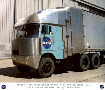 NASA flow testing truck