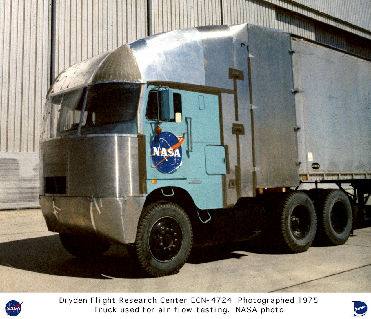 NASA flow testing truck