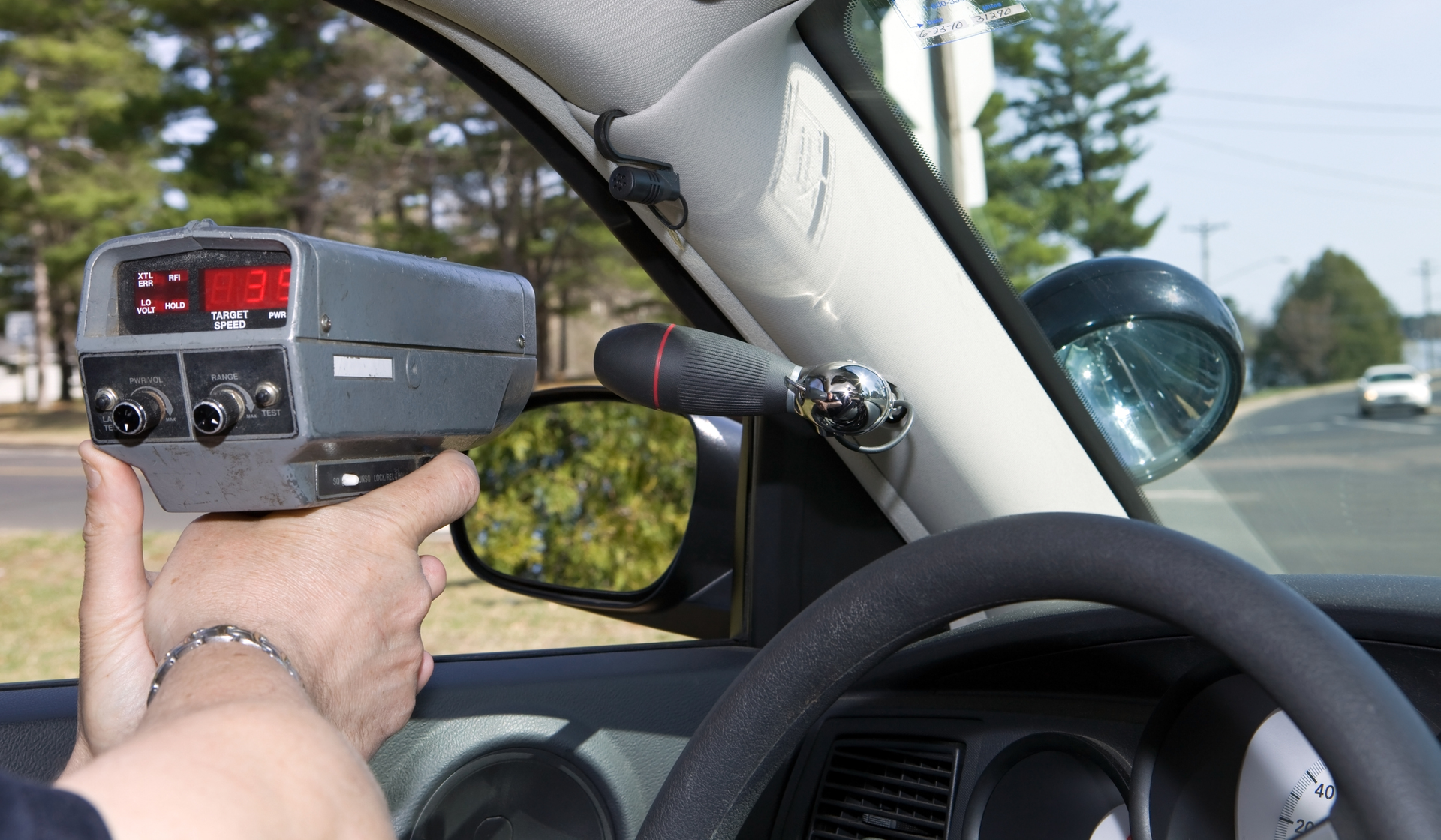 police radar gun