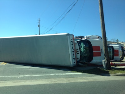 Quimby Hurricane Michael 2018 truck down