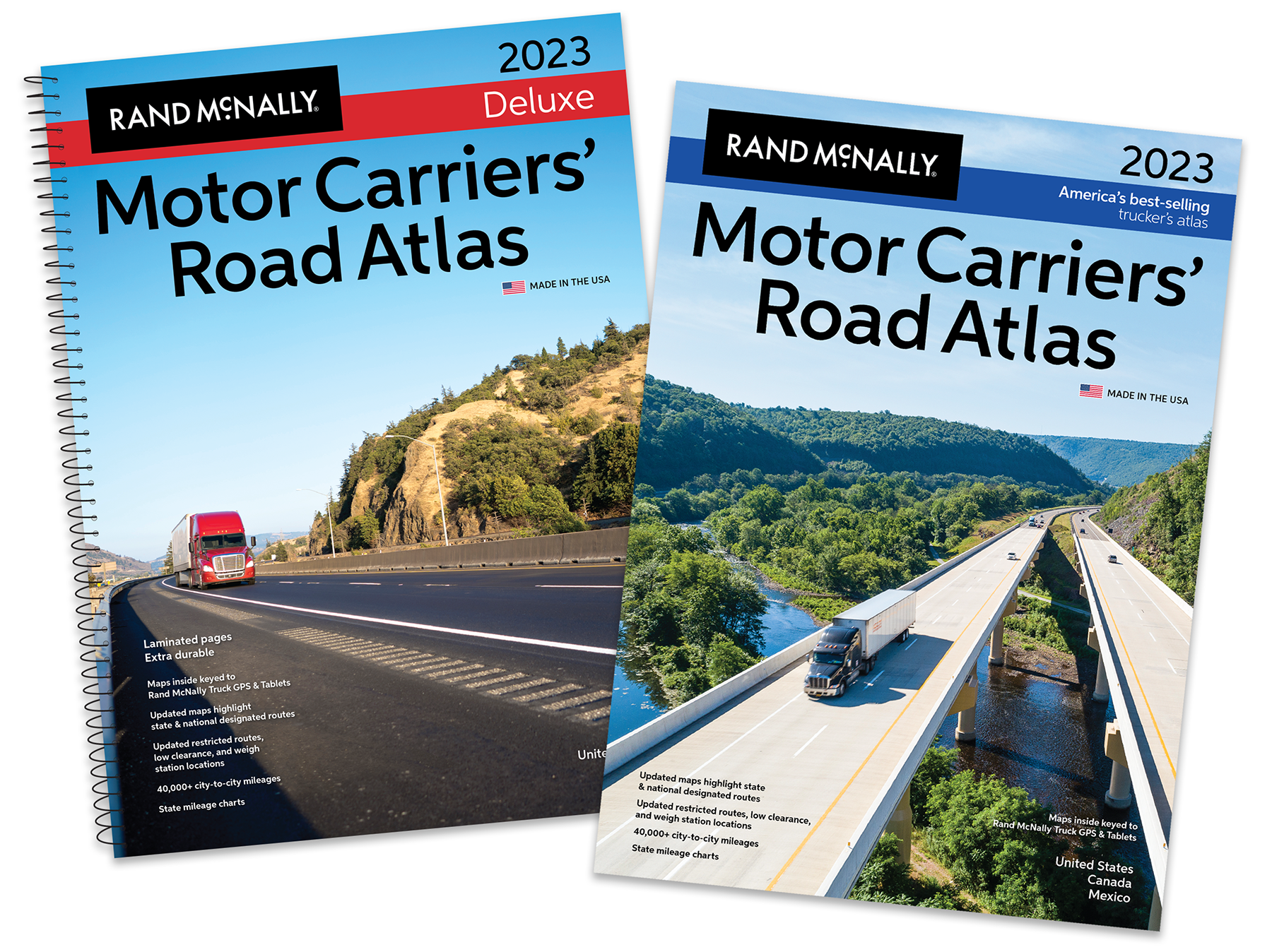 New Edition Motor Carriers' Road Atlases Launch