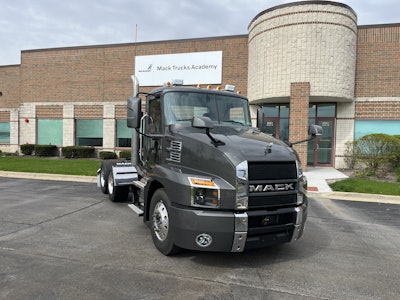 Mack Anthem at Mack Trucks Academy in Tinley Park, Illinois