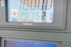 $100 to fill up at the gas pump