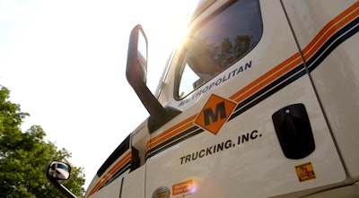 Metropolitan Trucking, Inc semi-truck