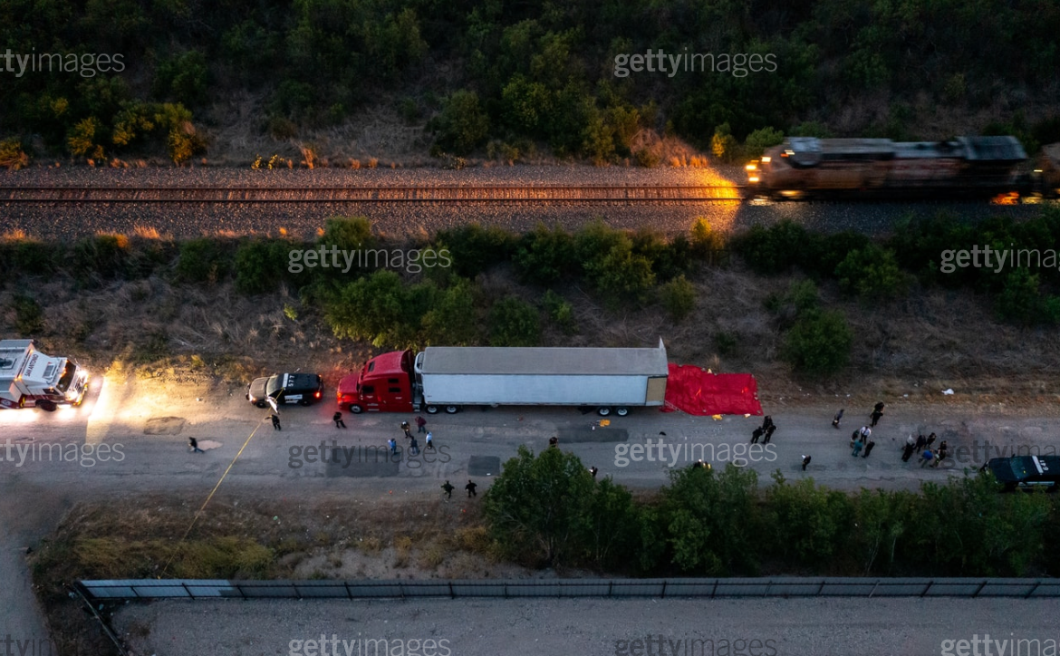 Truck involved in deadly Texas human smuggling attempt