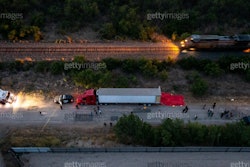 Truck involved in deadly Texas human smuggling attempt