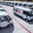 FedEx zero emission vans