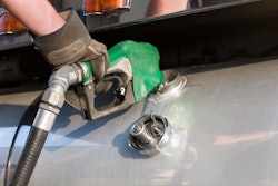 filling up a fuel tank
