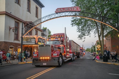 Kenworth truck parade in Chillicothe, Ohio