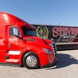 Stevens Trucking truck and trailer
