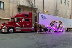 Clark Transfer truck and trailer