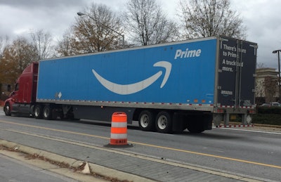 Amazon Prime truck highway