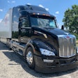 Black Peterbilt Model 579