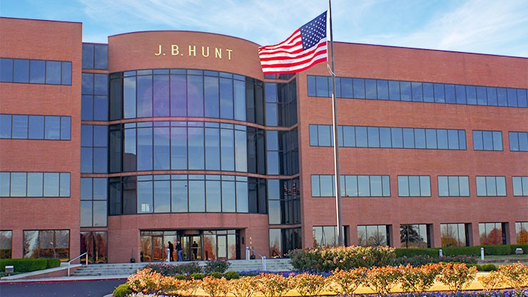 J.B. Hunt corporate building