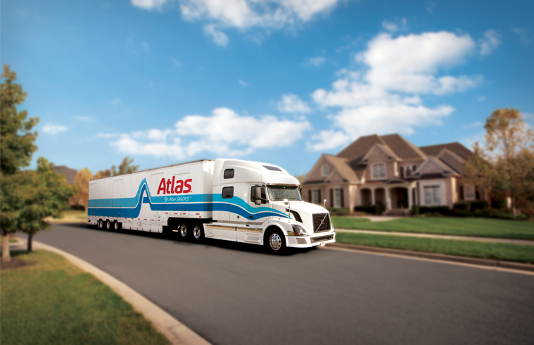 Atlas Van Lines truck