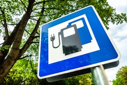 BEV charging sign
