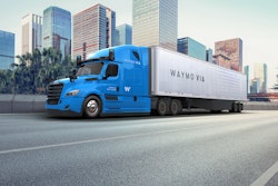 Freightliner Waymo truck