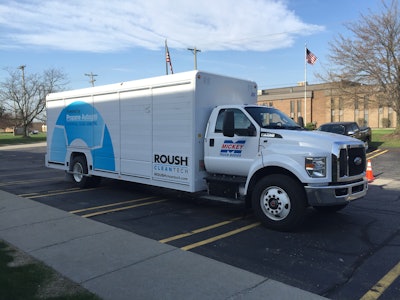 In 2018, Roush CleanTech developed the first available ultra-low NOx propane autogas engine, a 6.8-liter Ford V8.