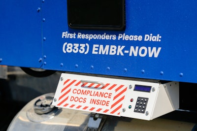 Compliance paperwork lockbox