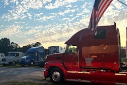 Til Friday Trucking's 1997 Mack Clifford the Big Red Dog
