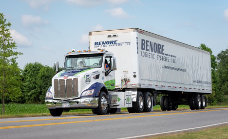 Benore electric Peterbilt 579EV