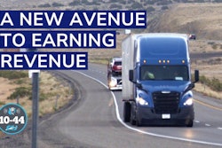 A new avenue to earning revenue CCJ 10-44 truck on highway
