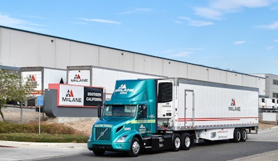 McLane Volvo VNR Electric