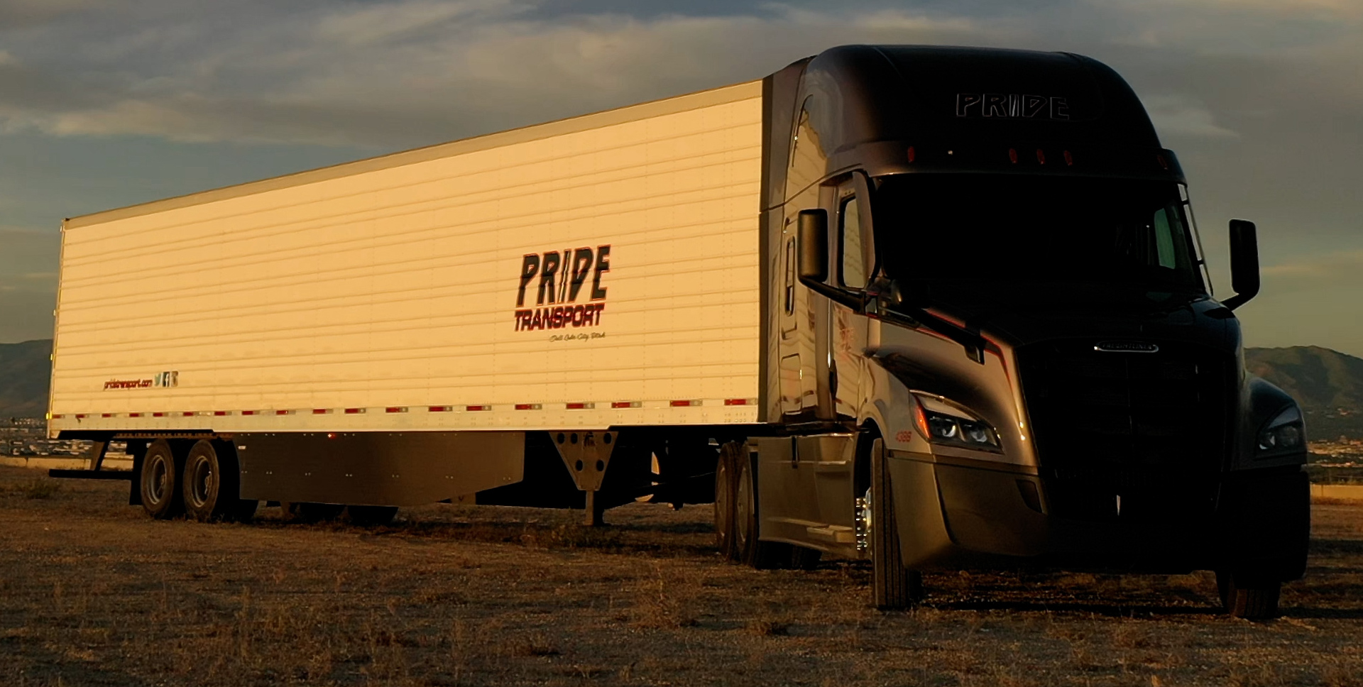Pride Transport truck