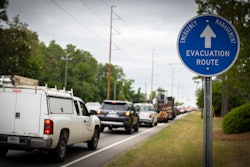 Hurricane evacuation route