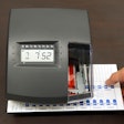 punching a time clock