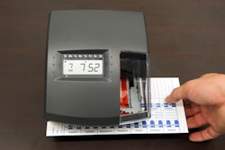 punching a time clock